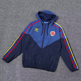 24/25 Colombia Dark Blue Windbreaker