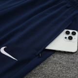 24/25 NK  Blue Half Zipper Sportswear # 812蓝色(半拉链)