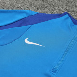 24/25 NK Sky Blue Half Zipper Sportswear # 812 天蓝(半拉链)