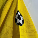 2008 Iron lady（West Ham）  Yellow  Retro Soccer Jersey  （铁娘子）