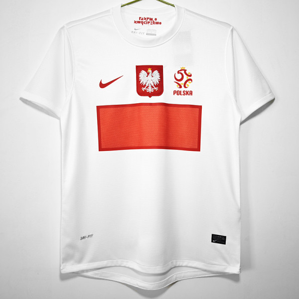 2012 Poland Home  Retro Soccer Jersey