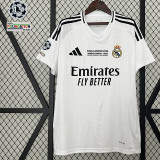 24/25 RMA  Home 1:1  Fans Soccer Jersey