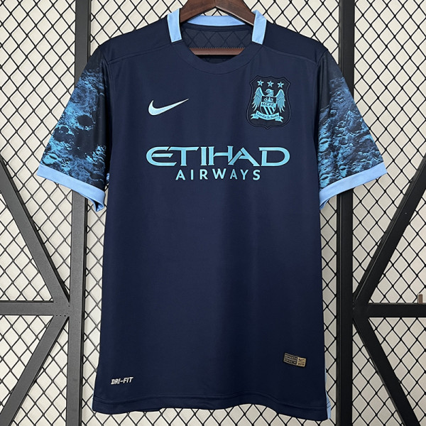 2015/2016 Man City Away Retro Soccer Jersey
