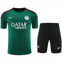 24/25  PSG  Green Training Short Suit