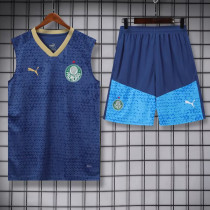 24/25  Palmeiras BlueTank top and shorts suit