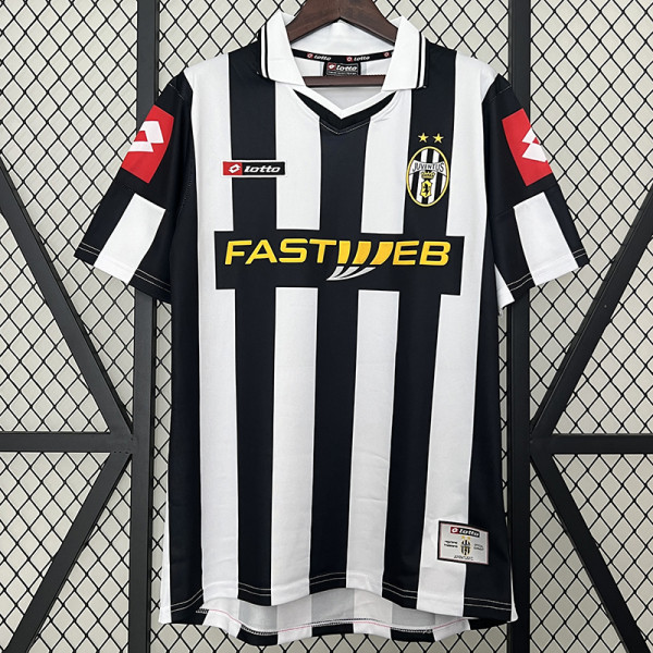2001/2002 JUV Home Retro Soccer Jersey