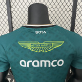 2024 F1 Aston Martin Green Racing Suit(圆领)
