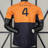 2024 F1 McLaren # 4 Dark Blue  Racing Suit(圆领、4号)