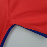 1998 Chile Home Retro  Soccer Jersey （98小字）