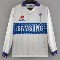 1996 Universidad Católica Home Retro Long Sleeve Soccer Jersey(长袖）