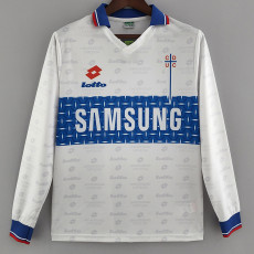1996 Universidad Católica Home Retro Long Sleeve Soccer Jersey(长袖）