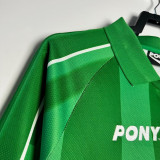 1997/1999 TOT Green Goalkeeper  Long Sleeve Retro Soccer Jersey(长袖）