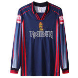 1998 West Ham Iron Maiden Long Sleeve Retro Soccer Jersey (铁娘子长袖)