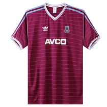 1986 West Ha Home Retro Soccer Jersey