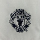 1999/2000 Man Utd White Away Retro Soccer Jersey