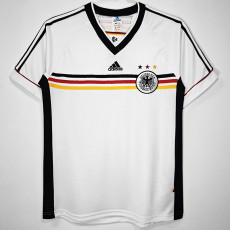 1998 Germany Home Retro Soccer Jersey
