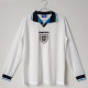 1996  England Home Long Sleeve Retro Soccer Jersey(长袖）