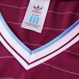 1986 West Ha Home Retro Soccer Jersey