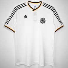 1986 Germany Home Retro Soccer Jersey