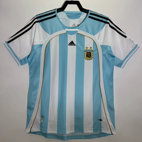 2006 Argentina Home Retro Retro Soccer Jersey