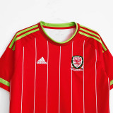 2015/2016  Wales  Home Retro Soccer Jersey