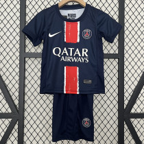 24/25 PSG  Home Kids Soccer Jersey