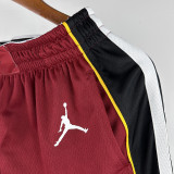 22/23 Heat Red Flying Man Top Quality NBA Pants（飞人限定）