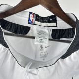 Clippers White Latin Top NBA Pants
