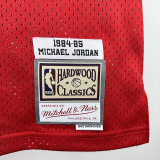 84/85 Bulls Rookie Red # 23 Jordan Heat Pressed Retro NBA Jersey