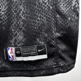 Lakers O'NEILL # 34 Black Snake Pattern Top Quality Hot Pressing NBA Jersey
