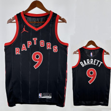 22/23 Raptors  BARRETTF # 9  Black Top Quality Hot Pressing NBA Jersey (Flying Man Limited)飞人限定