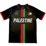 24/25 Palestine Black English Special Edition Fans Soccer Jersey(英文字）
