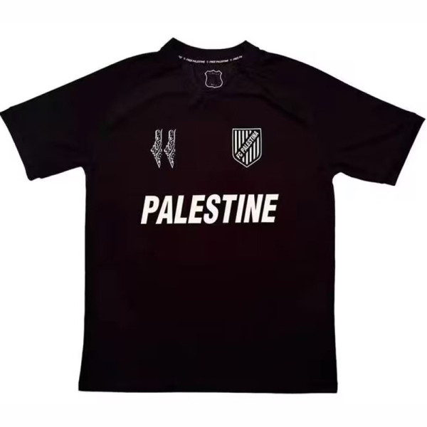 2024 Palestino Deportivo Black Anniversary Edition Soccer Jersey(白英文）