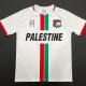 24/25 Palestine White English Special Edition Fans Soccer Jersey(胸前英文）