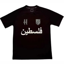 2024 Palestino Deportivo Black Anniversary Edition Soccer Jersey (白阿拉伯文）