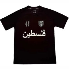 2024 Palestino Deportivo Black Anniversary Edition Soccer Jersey (白阿拉伯文）