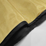 2001/2002 Man Utd 100th Centenary Gold Black Retro Soccer Jersey