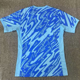 2024 Portugal Goalkeeper Blue  Fans Soccer Jersey