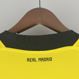 2011/2012 RMA Yellow GoalKeeper Retro Soccer Jersey