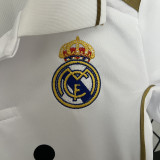 2011/2012 RMA Home Retro Kids Soccer Jersey