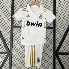 2011/2012 RMA Home Retro Kids Soccer Jersey