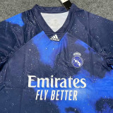 2018/2019 RMA  Blue Special Edition Retro Soccer Jersey