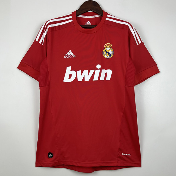 2011/2012 RMA Away Red Retro Soccer Jersey