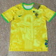 2024 Brazil Christ statue Yellow Special Edition  Fans Soccer Jersey(黄色）