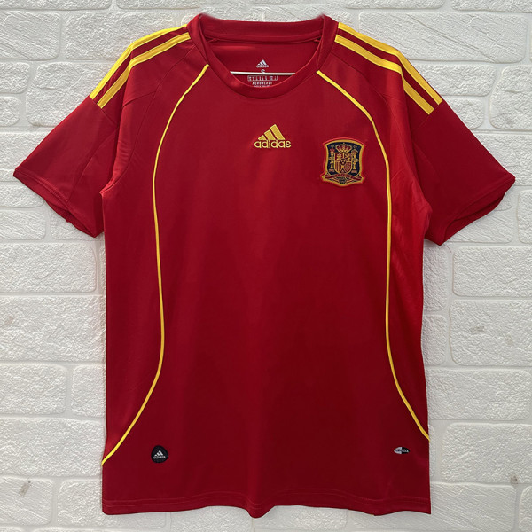 2008 Spain Home Retro Soccer Jersey