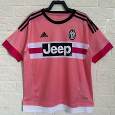 2015/2016 JUV Away Retro pink Soccer Jersey