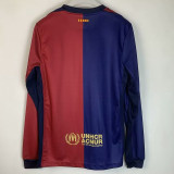 24/25 BAR Home Long sleeve Fans Soccer Jersey ('Spotify')长袖