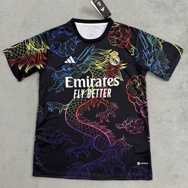 24/25 RMA Black Dragon Pattern Training Shirts