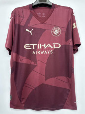 24/25 Man City Third 1:1 Fans Soccer Jersey