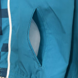 17/18 RMA White & Blue Retro Double Sided Windbreaker (双面风衣)